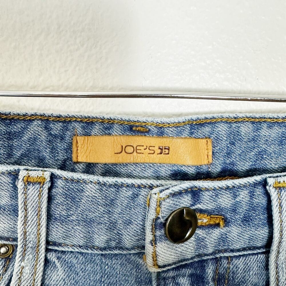 Joe's Jeans Women's Smith Midrise Straight Crop Ankle Jean sz 25 - Picture 2 of 9